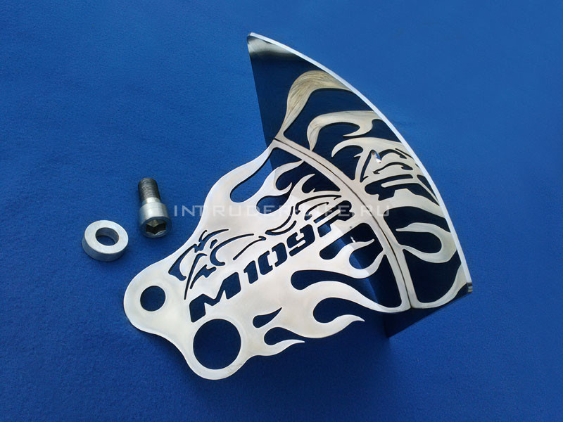 Chrome Side Mount License Plate Bracket For Yamaha YZF-R6 & Suzuki Boulevard M109 - HTTMT